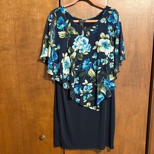 Enfocus Studio Asymmetrical Dress with Floral Design